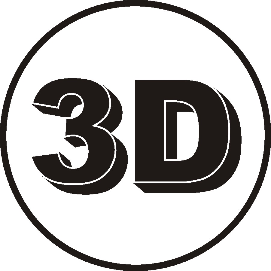 Znaki i litery 3D / przestrzenne
