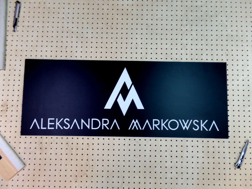szyldy reklamowe aleksandra markowska